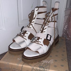 Free People Lace Up Boot